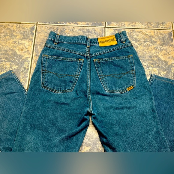 Wide leg high rise skater jeans Machine international size 30 - Picture 3 of 7